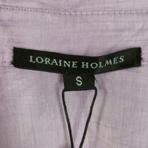 NWT Lorraine Holmes Cropped Top/Jacket in Lilac $319 Small 💜 - Picture 6 of 7